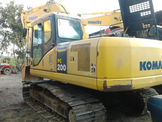 ขายรถแบคโฮ รุ่น KOMATSU PC200-7  เอกสารใบแจ้งจำหน่าย