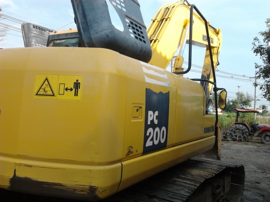 ขายรถแบคโฮ รุ่น KOMATSU PC200-7  เอกสารใบแจ้งจำหน่าย