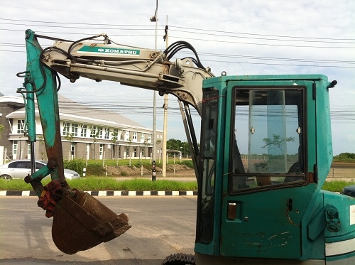 รถแบคโฮ Komatsu PC50UU-1 รถแบคโฮ Komatsu PC50UU-1