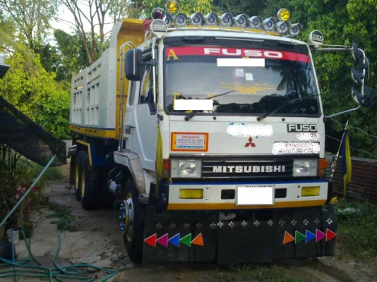 ขาย MITSUBISHI FN527M-TF 6D16 เทอร์โบแท้ 220 แรงม้า 2 เพลาดัมพ์