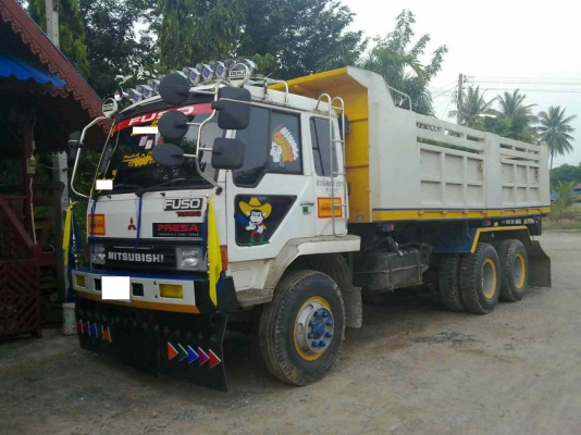 ขาย MITSUBISHI FN527M-TF 6D16 เทอร์โบแท้ 220 แรงม้า 2 เพลาดัมพ์