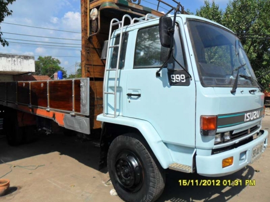 Isuzu Rocky 160 แรงม้า,หัวขาว,ยาว 6.5 เมตร คัสซีใหญ่,ไม่ดั้ม