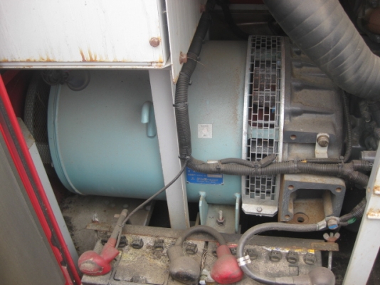 ขายเครื่องปั่นไฟ Denyo DCA 60 ESH สีแดง สภาพนำเข้าจากญี่ปุ่น