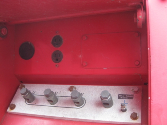 ขายเครื่องปั่นไฟ Denyo DCA 60 ESH สีแดง สภาพนำเข้าจากญี่ปุ่น