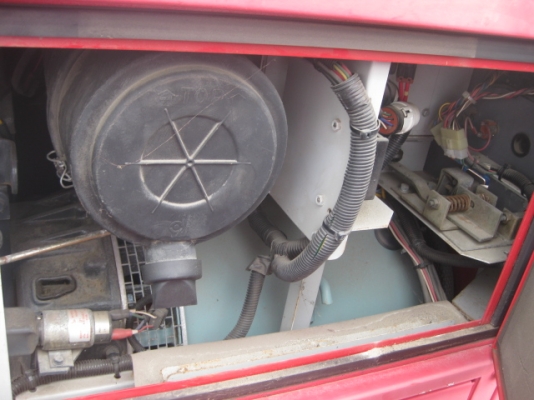 ขายเครื่องปั่นไฟ Denyo DCA 60 ESH สีแดง สภาพนำเข้าจากญี่ปุ่น