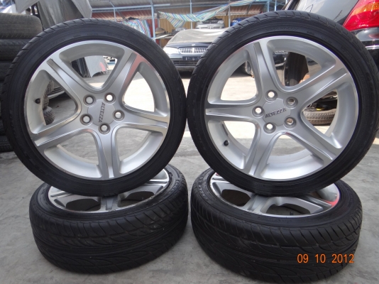 ขายล้อแม๊กซ์พร้อมยาง นำเข้าจากญี่ปุ่น TOYOTA ATEZZA  215/45ZR17  5H114.3  รับประกันแท้จากญี่ปุ่น