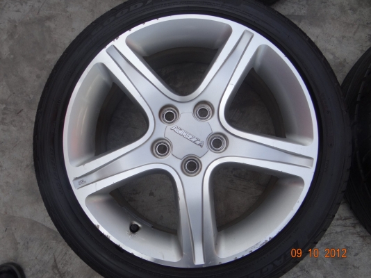 ขายล้อแม๊กซ์พร้อมยาง นำเข้าจากญี่ปุ่น TOYOTA ATEZZA  215/45ZR17  5H114.3  รับประกันแท้จากญี่ปุ่น