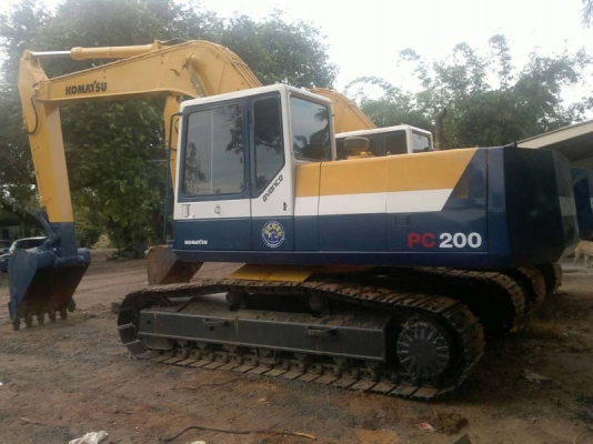 Komatsu PC200-5 ไฟฟ้าครบ,ช่วงล่างเต็ม,เอกสาร Inv
