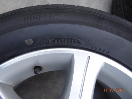 ขายล้อแม๊กซ์พร้อมยาง นำเข้าจากญี่ปุ่น NISSAN CIMA VK45 V8 225/60R16 16X7.5J ขายล้อแม๊กซ์พร้อมยาง นำเข้าจากญี่ปุ่น NISSAN CIMA VK45 V8 225/60R16 16X7.5J