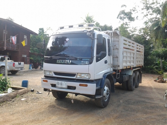 ISUZU FVZ 195 หัวเดิม เครื่องเดิม คัซซีสวยตลอดแนว  คุณเก่งและครอบครัว  สมาชิกจาก  นครปฐม  มัดจำแล้วจ๊ะ