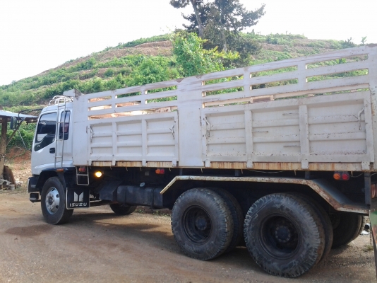 ISUZU FVZ 195 หัวเดิม เครื่องเดิม คัซซีสวยตลอดแนว  คุณเก่งและครอบครัว  สมาชิกจาก  นครปฐม  มัดจำแล้วจ๊ะ