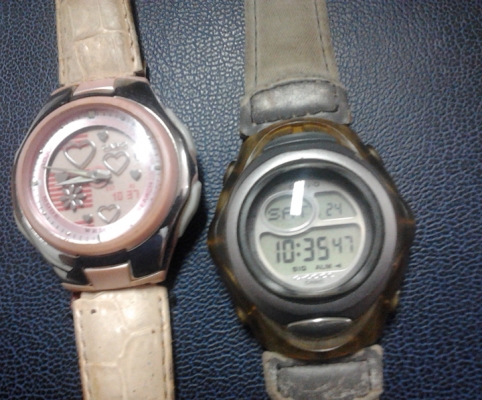 ขายนาฬิกา casio มือ2แท้ 2 เรือน
