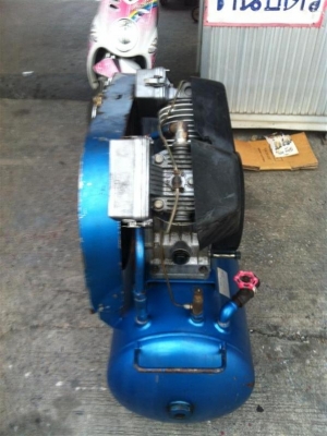 ปั๊มลม 7.5 HP เก่าญี่ปุ่น ขนาดถัง 165 ลิตร