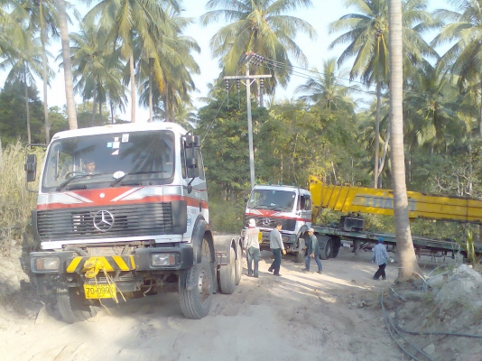 ขายหัวลากสิบล้อ BENZ 2631(ุ6X6) 395 hp.