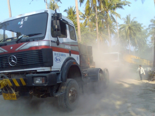 ขายหัวลากสิบล้อ BENZ 2631(ุ6X6) 395 hp.