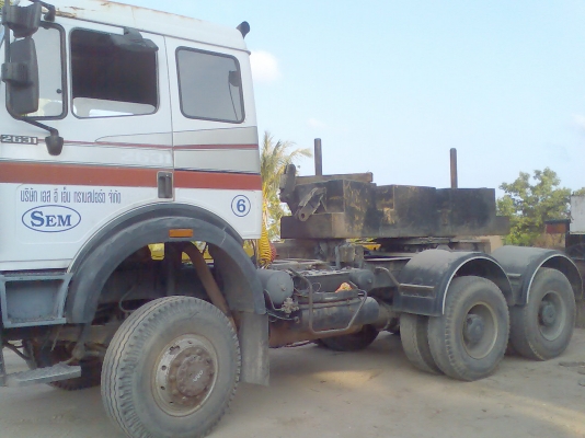 ขายหัวลากสิบล้อ BENZ 2631(ุ6X6) 395 hp.