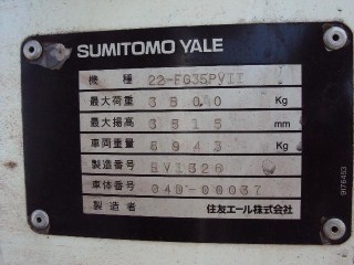 ขายฟอร์คลิฟต์ SUMITOMO 3.5 TON ยกสูง 3.5 M ใช้งานได้ 2 ระบบ GASOLINE/ LPG ขอบคุณมากครับพี่วรรณะ จ.บุรีรัมย์!!!! ขายฟอร์คลิฟต์ SUMITOMO 3.5 TON ยกสูง 3.5 M ใช้งานได้ 2 ระบบ GASOLINE/ LPG ขอบคุณมากครับพี่วรรณะ จ.บุรีรัมย์!!!!