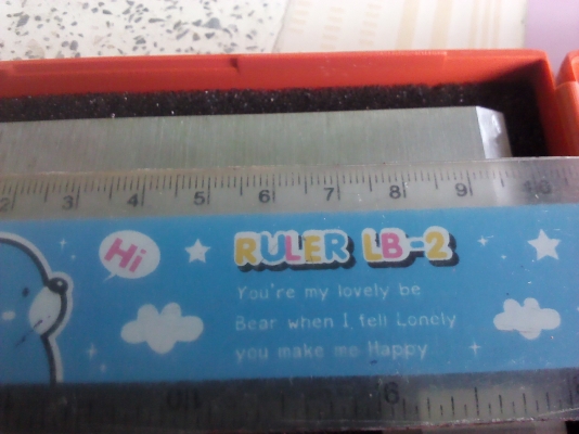 ฉากตรวจเข็ดความเรียบ การเข้ามุมต่างๆ