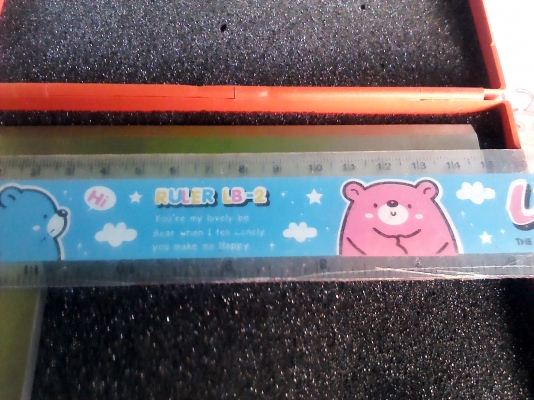 ฉากตรวจเข็ดความเรียบ การเข้ามุมต่างๆ