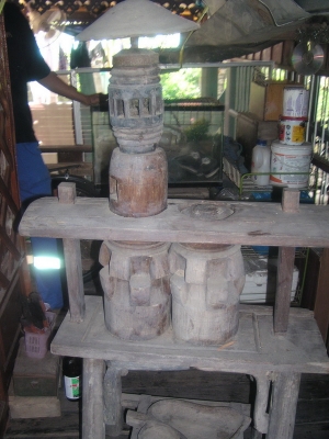 เครื่องคั้นน้ำอ้อยโบราณ