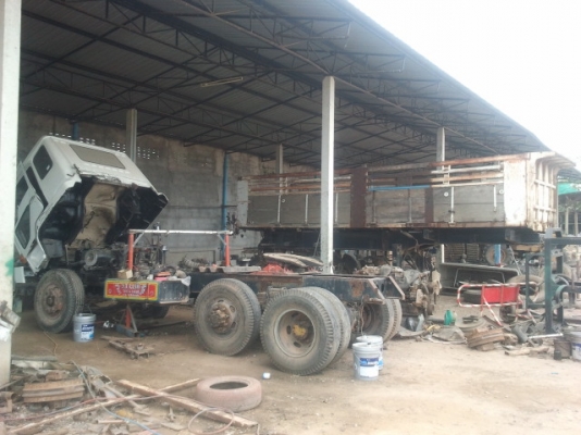 ขาย รถบรรทุก10ล้อหัวลาก เพลาเดียว พร้อมลูกดั้ม