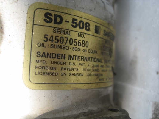 ขายคอมแอร์ sd 508 กำลังอัดดีครับ