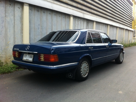 ขายรถ BENZ 500 SEL เครื่อง 2J แก็สแล้วทะเบียนสวย