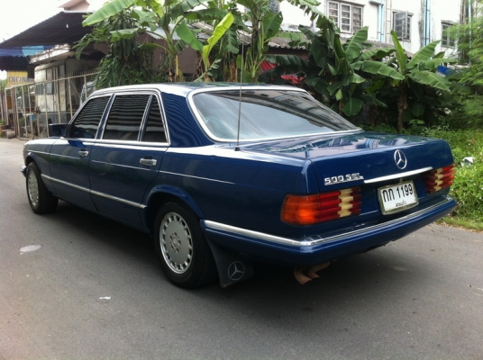ขายรถ BENZ 500 SEL เครื่อง 2J แก็สแล้วทะเบียนสวย