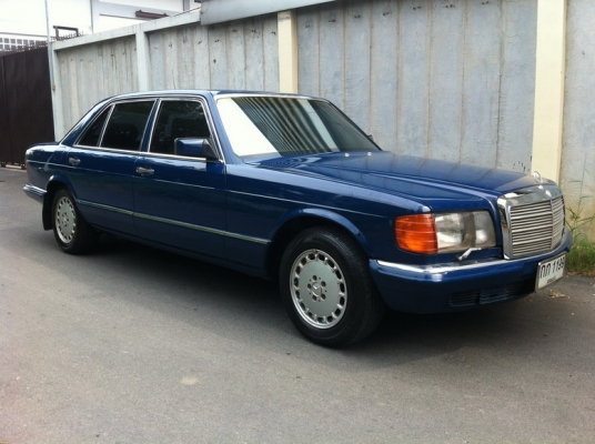 ขายรถ BENZ 500 SEL เครื่อง 2J แก็สแล้วทะเบียนสวย