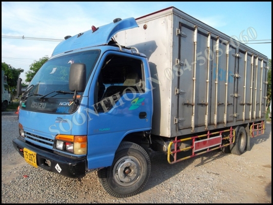ขายด่วน รถบรรทุก 6 ล้อ ISUZU NQR 150 แรง EURO-2 รถห้างแท้ ปี 46 ตู้ 10 บาน สภาพสวย พร้อมใช้งาน ราคาสุดคุ้ม