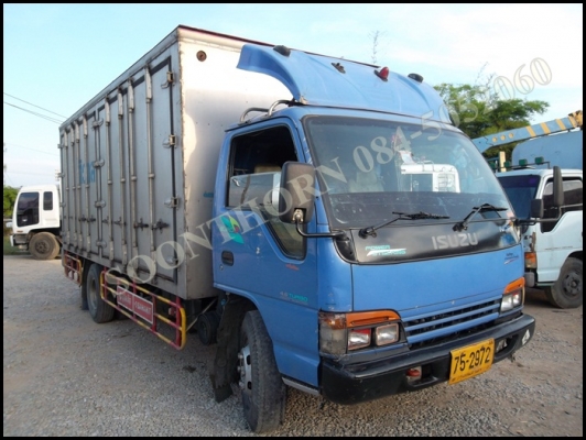 ขายด่วน รถบรรทุก 6 ล้อ ISUZU NQR 150 แรง EURO-2 รถห้างแท้ ปี 46 ตู้ 10 บาน สภาพสวย พร้อมใช้งาน ราคาสุดคุ้ม