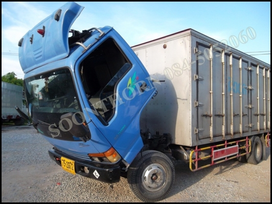 ขายด่วน รถบรรทุก 6 ล้อ ISUZU NQR 150 แรง EURO-2 รถห้างแท้ ปี 46 ตู้ 10 บาน สภาพสวย พร้อมใช้งาน ราคาสุดคุ้ม