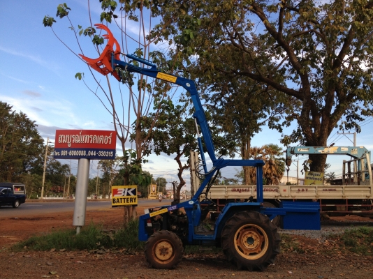 คีบอ้อย คูโบต้า ยันมาร์ รถไถเล็ก ทุกรุ่น ทุกยี่ห้อ เปลี่ยนปากตักได้ สมบูรณ์แทรคเตอร์