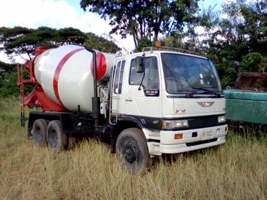 รถโม่ปูนHino FM3MF  245แรงม้า โม่Stetler7คิว สภาพพร้อมใช้ ทะเบียนพร้อมโอน