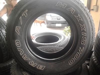 ขายยางอะไหล่225/75/15 ปี 2410 MAXXIS 700 BRAVO A/T 1 เส้น  ราคา : 1000 บาท