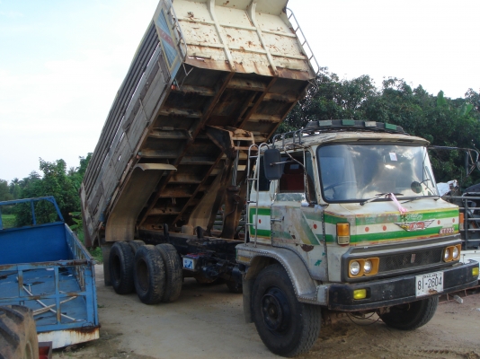 Hino KT725 2 เพลา ดั้มพ์ คัทซีสวย หัวเดิมบาง