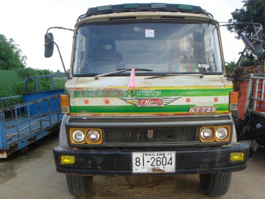 Hino KT725 2 เพลา ดั้มพ์ คัทซีสวย หัวเดิมบาง Hino KT725 2 เพลา ดั้มพ์ คัทซีสวย หัวเดิมบาง