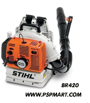เครื่องเป่าลมเป่าใบไม้ชนิดเครื่องยนต์ STIHL BR420 เครื่องเป่าลมเป่าใบไม้ชนิดเครื่องยนต์ STIHL BR420