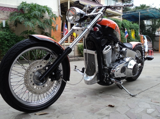 วุฒินนบุรี//ฮฮนด้า สตีส400cc.แต่งแทพๆสวยจัดขับดีเก๋าเครื่องดีแน่นๆมีอินวอยแท้