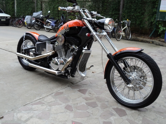 วุฒินนบุรี//ฮฮนด้า สตีส400cc.แต่งแทพๆสวยจัดขับดีเก๋าเครื่องดีแน่นๆมีอินวอยแท้