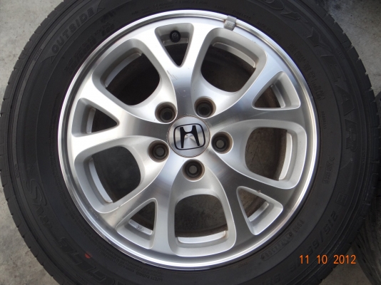 ขายล้อแม็ก HONDA ODYSSEY พร้อมยางนำเข้าจาก JAPAN ขอบคุณมากครับคุณพุฒิพงษ์ กทม..