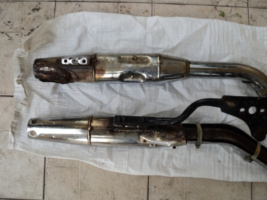 วุฒินนบุรี//ขายท่อเดิมสตีส400แท้ๆไม่มีพุคับขายถูกๆเลยพร้อมใช้