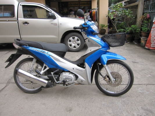 ขาย honda wave110i ปี2553 ไมล์5xxx โลเเท้ รถผู้หญิงใช้มือเดียว
