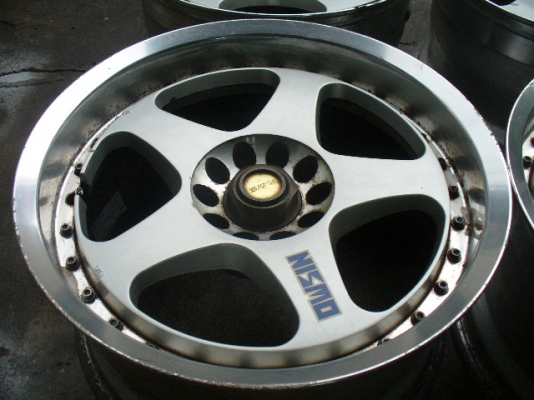 ล้อ NISMO GT2 17" X 9 ออฟ 23 SPACE GTR 5/114 ล้อเดิม สีเดิม ฝาหาย 1 อัน ราคา  29500