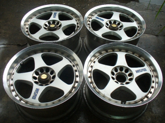 ล้อ NISMO GT2 17" X 9 ออฟ 23 SPACE GTR 5/114 ล้อเดิม สีเดิม ฝาหาย 1 อัน ราคา  29500