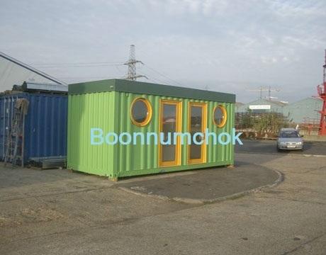 รับดัดแปลงตู้คอนเทนเนอร์ให้เป็นบ้าน สำนักงาน ร้านค้า