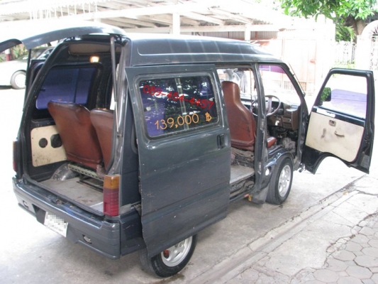 ขายรถตู้เล็ก ไดฮัทสุ สีเทา ทะเบียนโอน ราคา 135,000 บาท