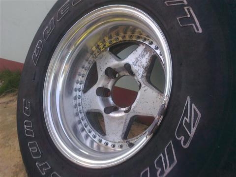 ขายล้อแม็กเก่าJAPANขอบ16นิ้ว