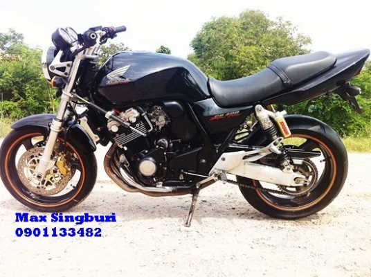 แม็กสิงห์บุรี//CB400 V-TEC1 ปี2000  ท่อสูตร+กันสะบัด+อินวอยสรรพาสมิตรพรบ 98000 ด่วน.