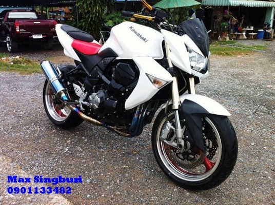 แม็กสิงห์บุรี//kawasaki z1000 ปี2008 แต่งสวย ท่อสูตร FULLSYSTEM อินวอย+สรรพาสมิตร+พรบ